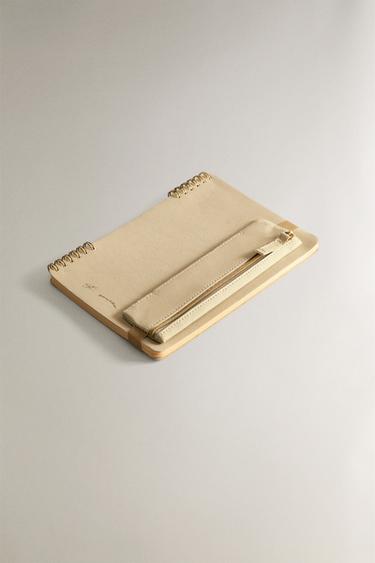 A5 NOTEBOOK CASE - Ecru by Zara - Image 1