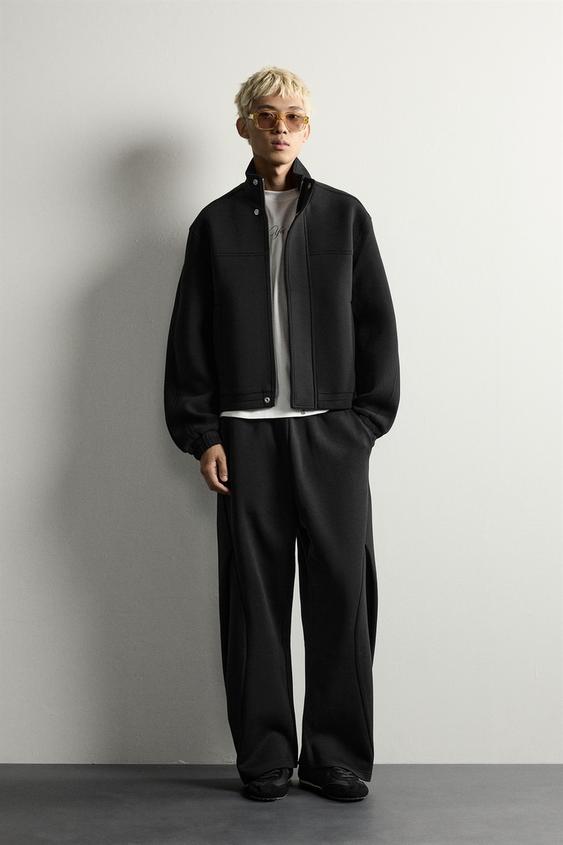 COMPACT BOXY FIT JACKET - Black by Zara - Image 0