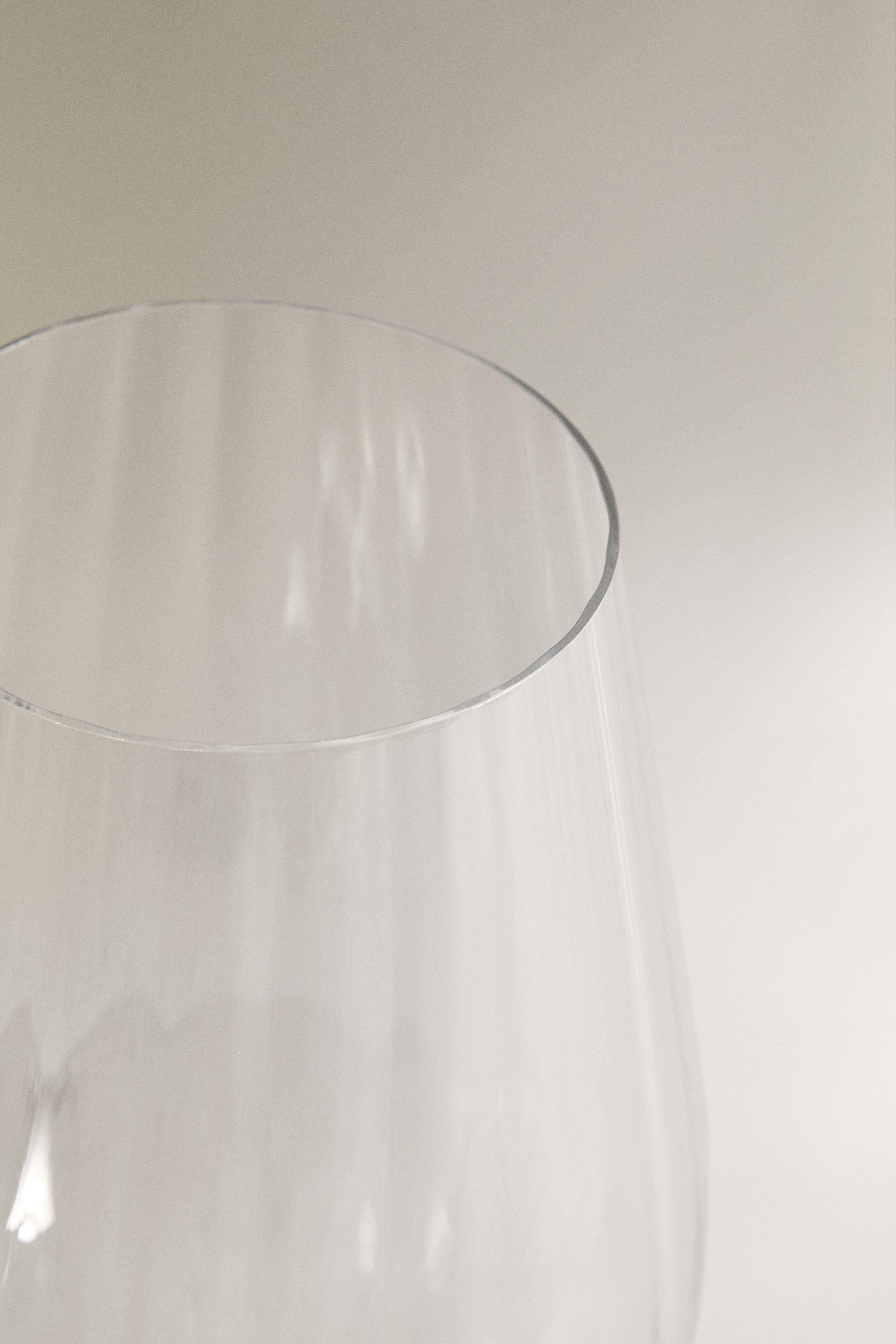 VERRE À VIN CRISTALLIN RELIEF