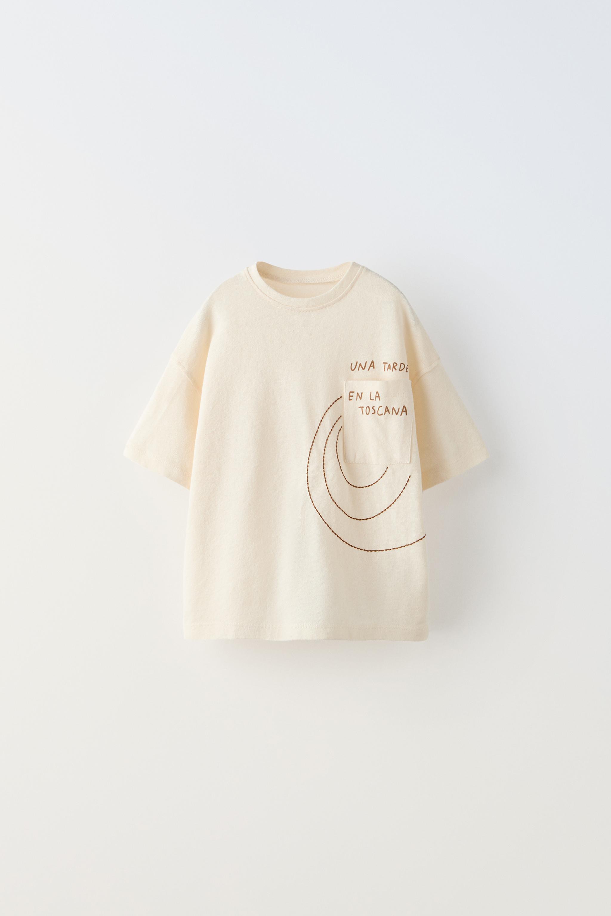 zara baby ꕤ ビブカラー エンブロイダリーシャツ - キッズ服女の子用(90cm~)