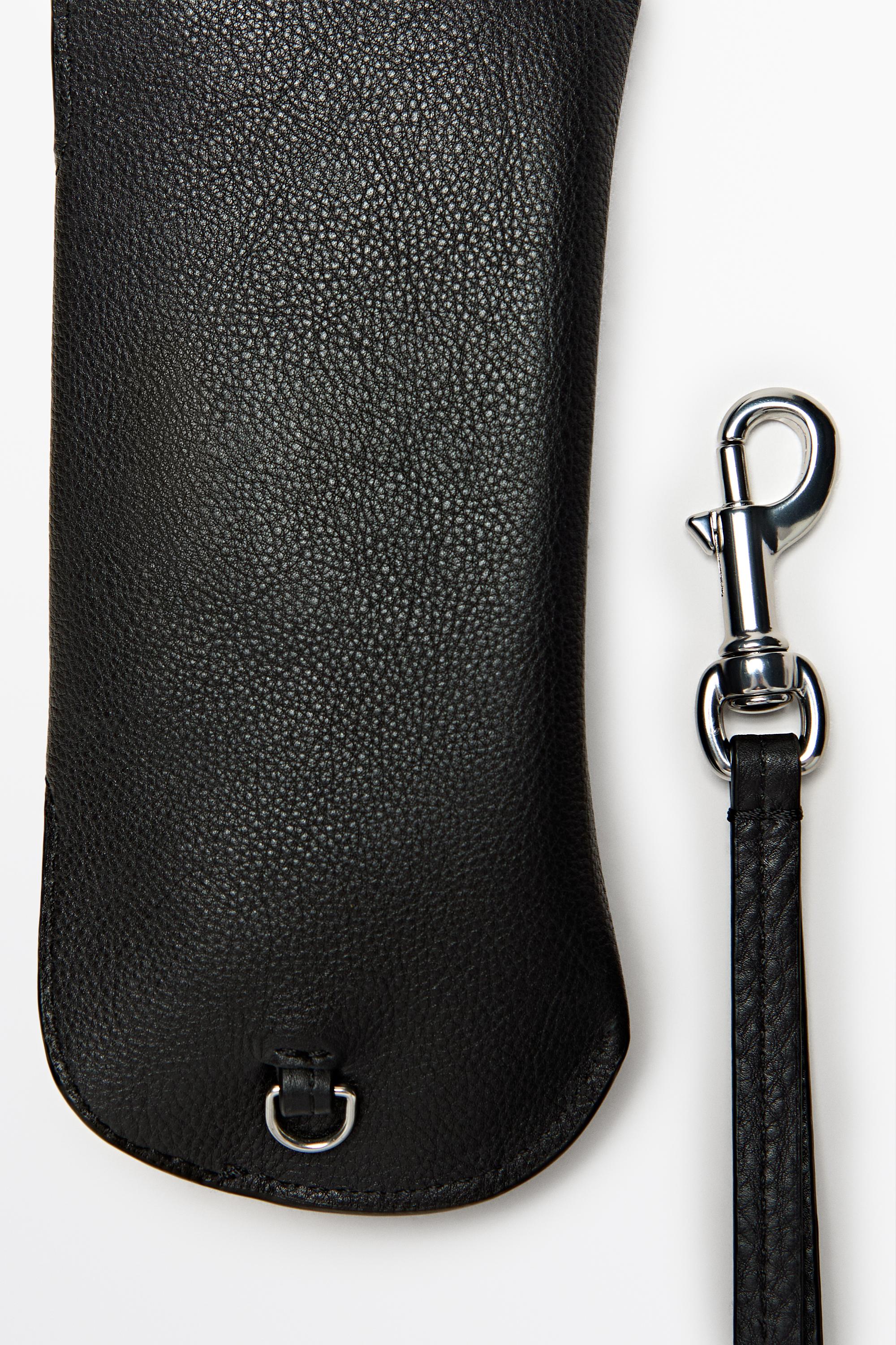 Nappa leather sunglasses case