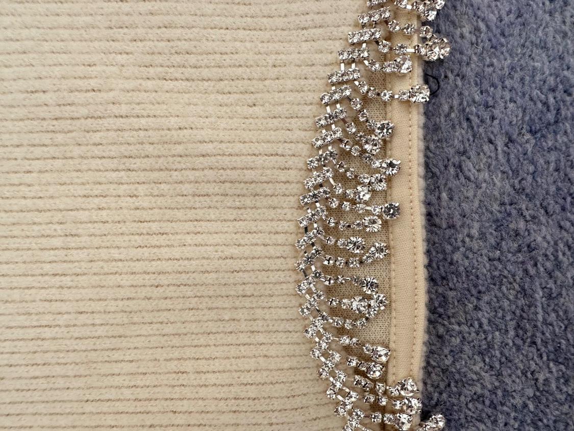 CREAM EMBELLISHED JUMPER - Image 2
