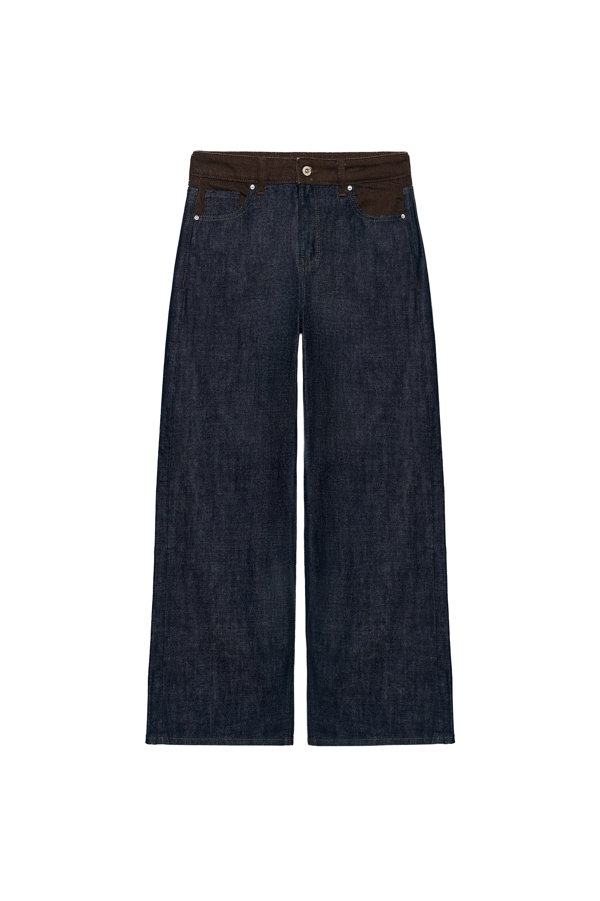 JEANS Z1975 BARREL TIRO ALTO COMBINADO