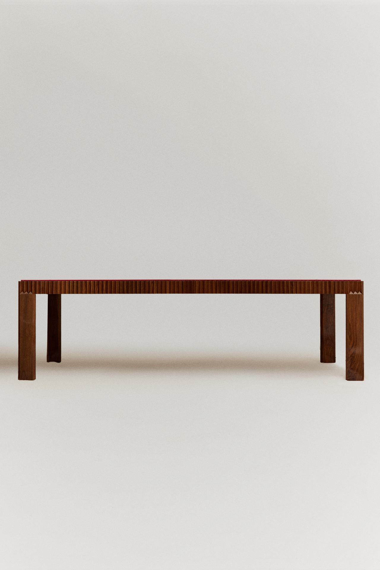 THE FLOATING TABLE — Burgundy