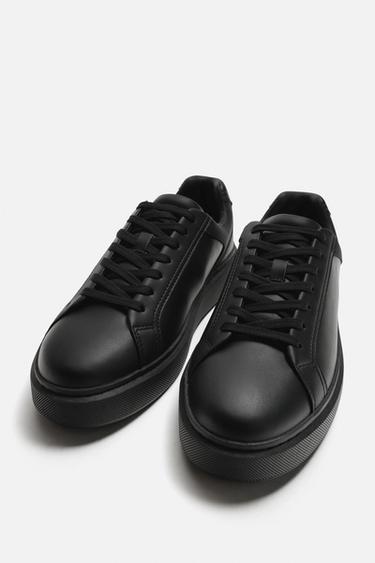 MONOCHROME CHUNKY TRAINERS - Black by Zara - Image 1