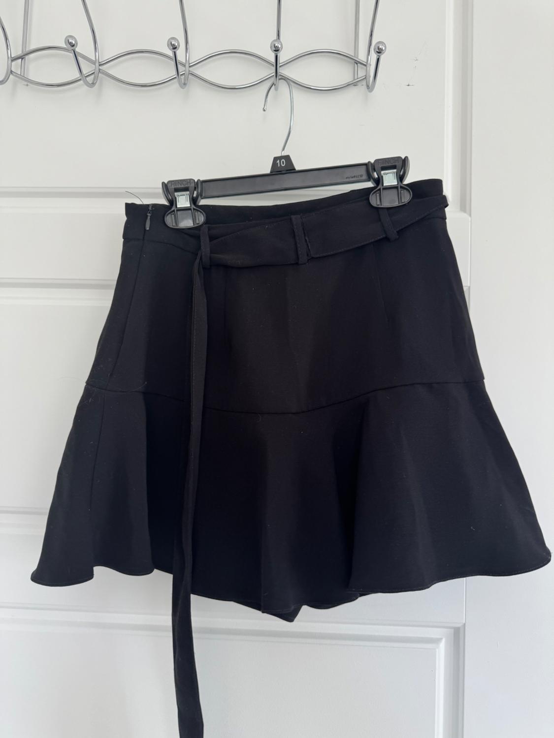 TIE BELTED SKORT - Image 2