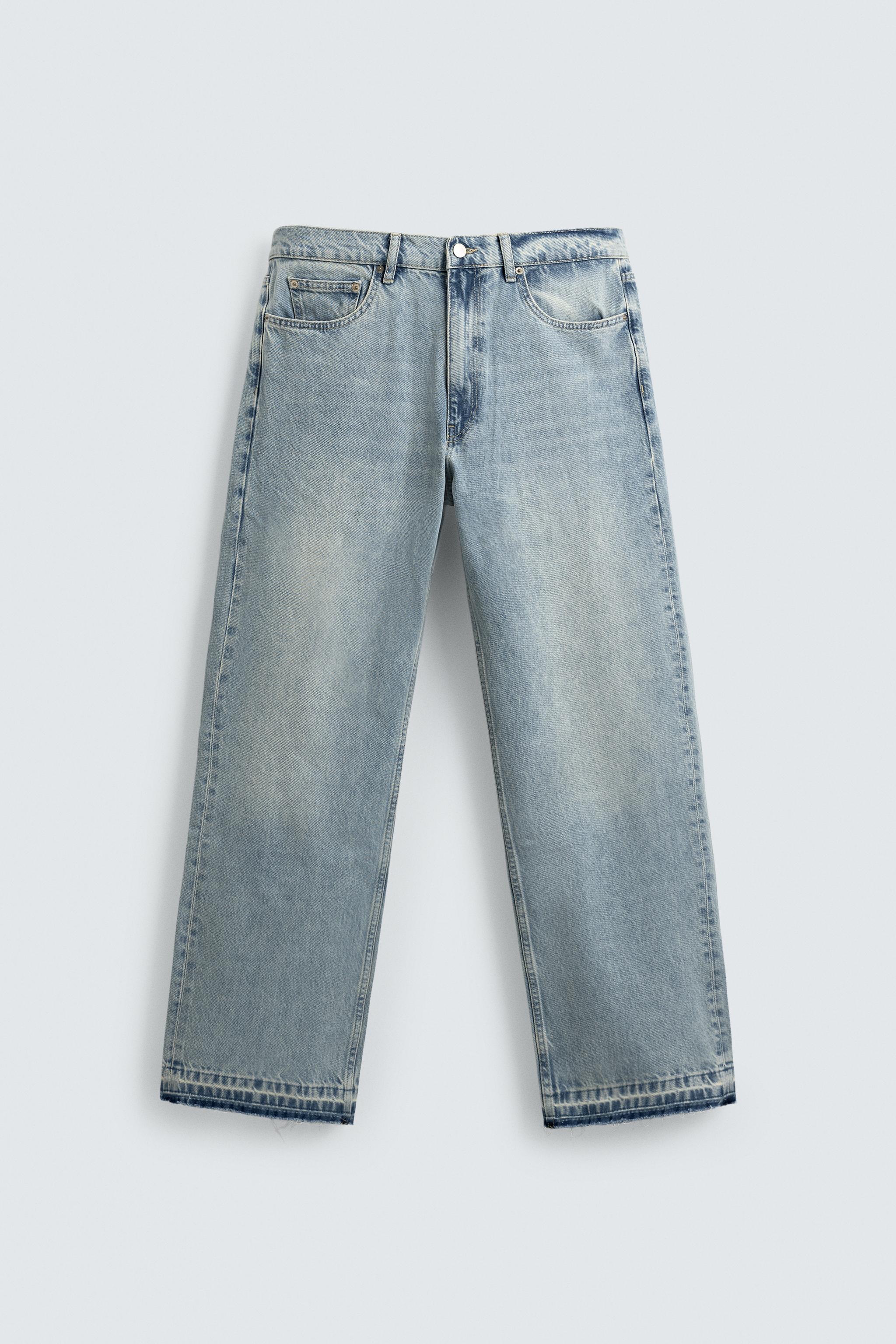 ルーズフィットデニムパンツ - ライトブルー | ZARA Japan / 日本