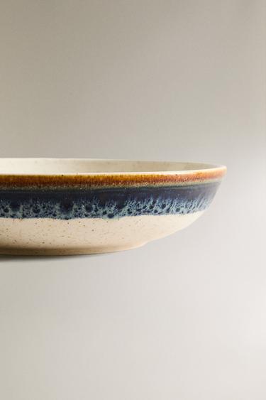 ASSIETTE CREUSE GRÈS - Bleu de Zara - Image 3