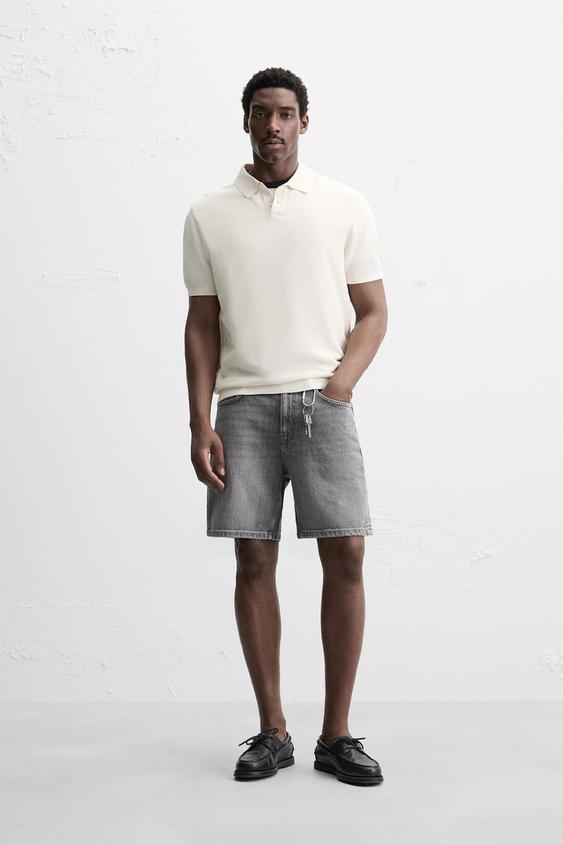 Shorts Eleganti Zara Shorts Grigi Da Uomo Nuova Collezione Online