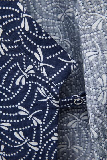 18 MONATE-6 JAHRE/ KIMONO- UND BERMUDA-GARNITUR MIT PRINT - Blau von Zara