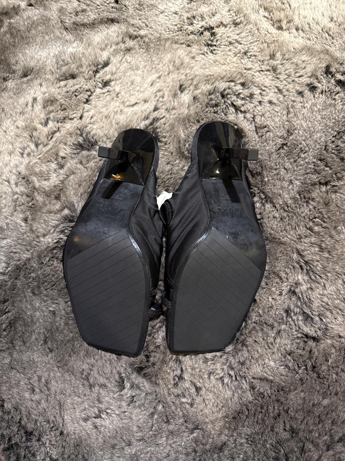 HEELED NEOPRENE SANDALS - Image 4