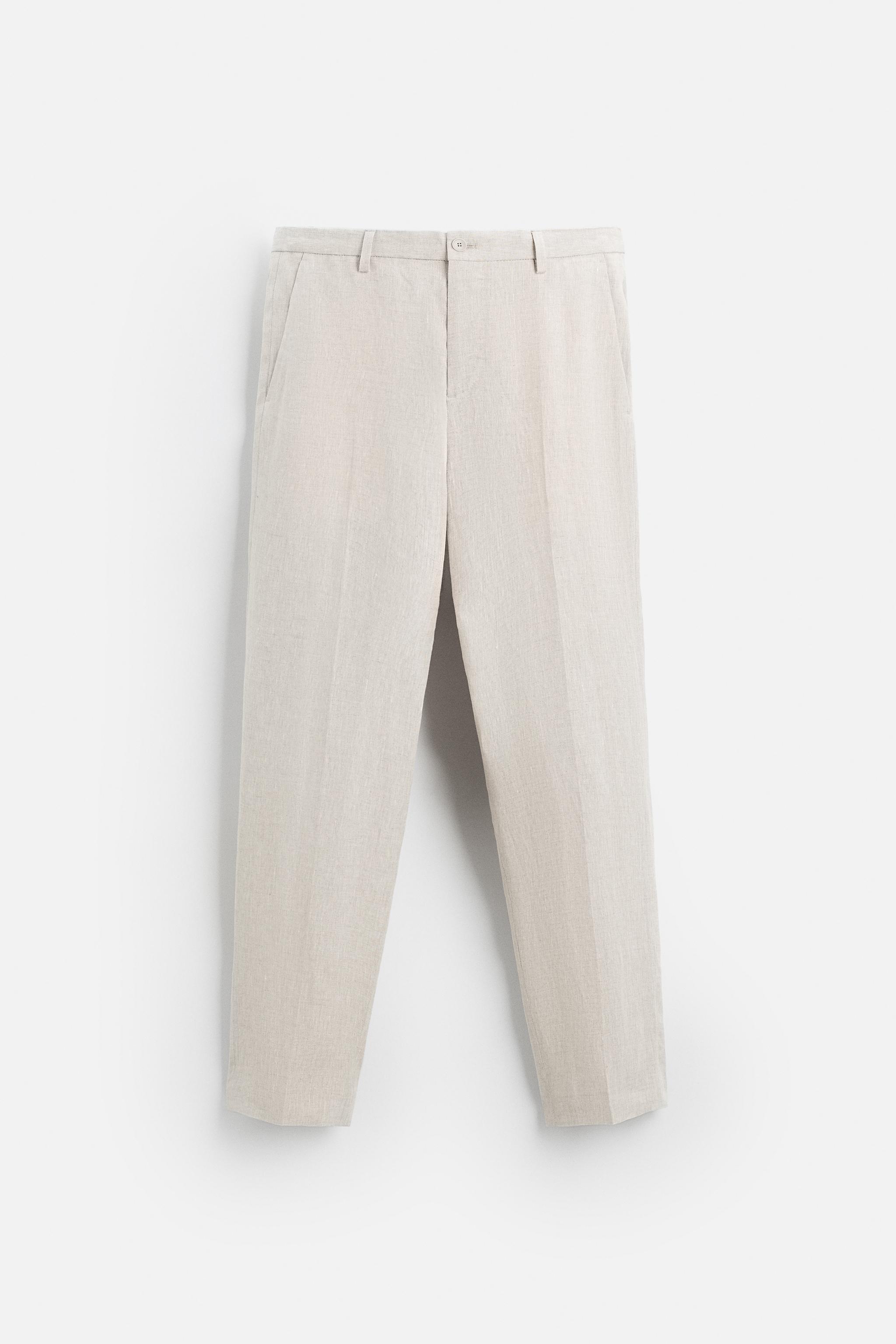 SUIT PANTS 100% LINEN