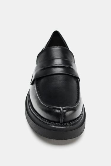 MOCASSINS À MASQUE - Noir de Zara - Image 3