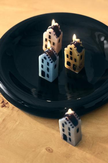 PACK BOUGIES PARFUMÉES (PACK DE 5) - écru/jaune de Zara - Image 4