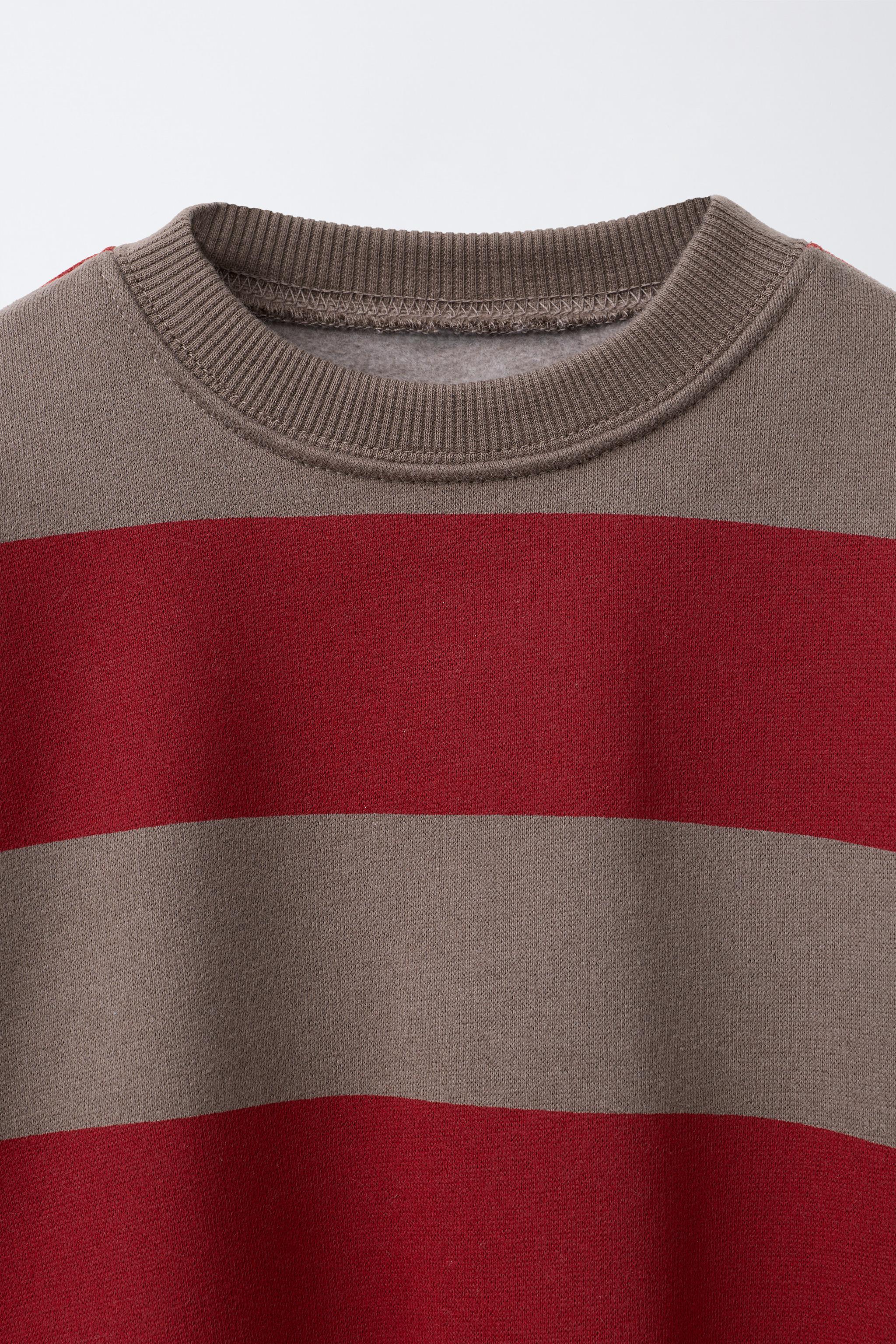 STRIPED SWEATSHIRT