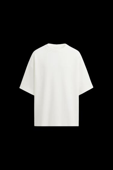 SUDADERA TEXTOS BORDADOS - Blanco de Zara - Imagen 0