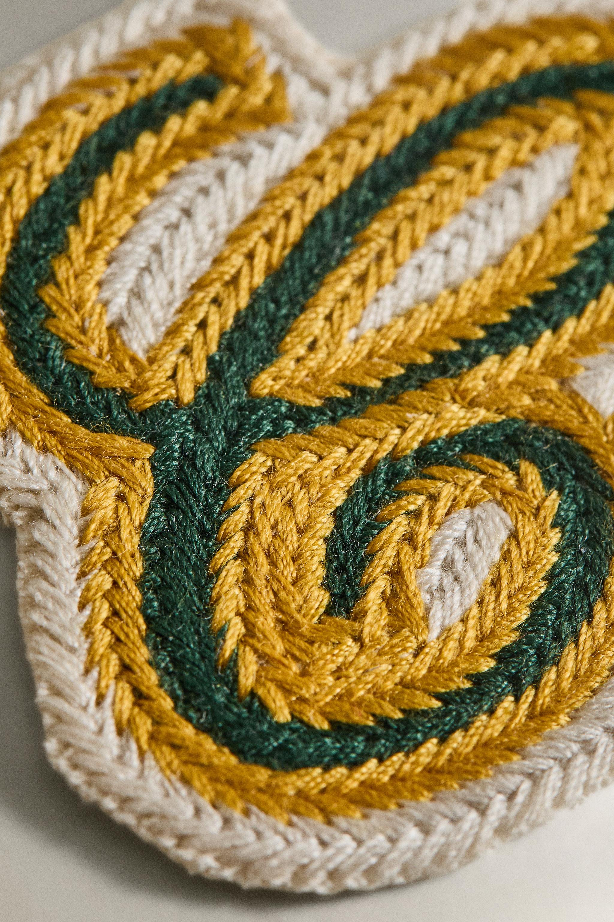 COTTON LETTER C PATCH