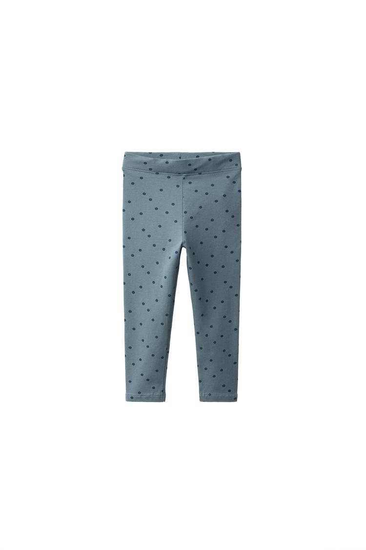 Paquete de 2 leggings de lunares y lisos 2