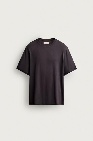 ミディアムウェイト ショートスリーブTシャツリラZaraのミディアムウェイト ショートスリーブTシャツ - リラ 