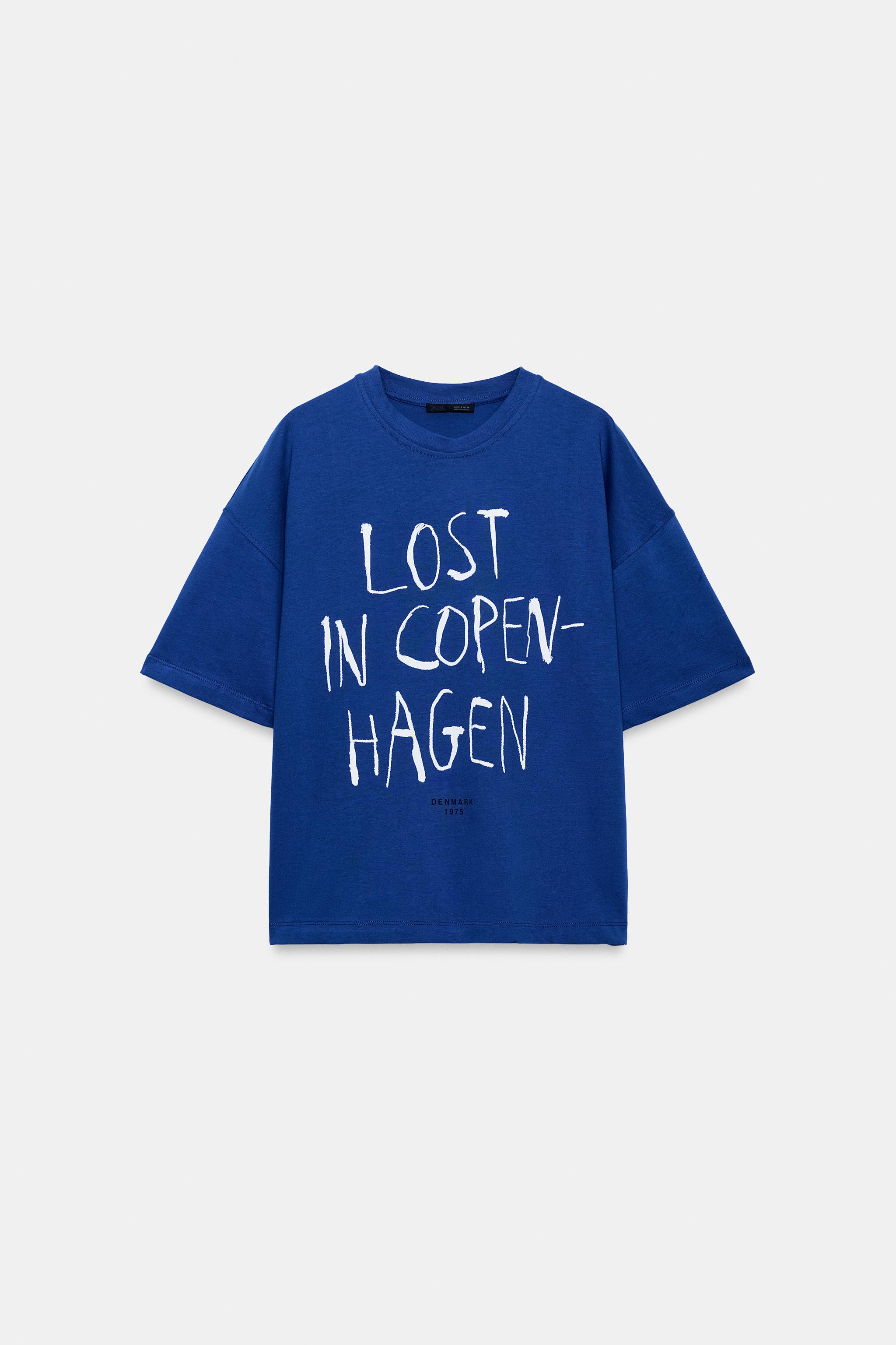 COPENHAGEN TEXT T-SHIRT