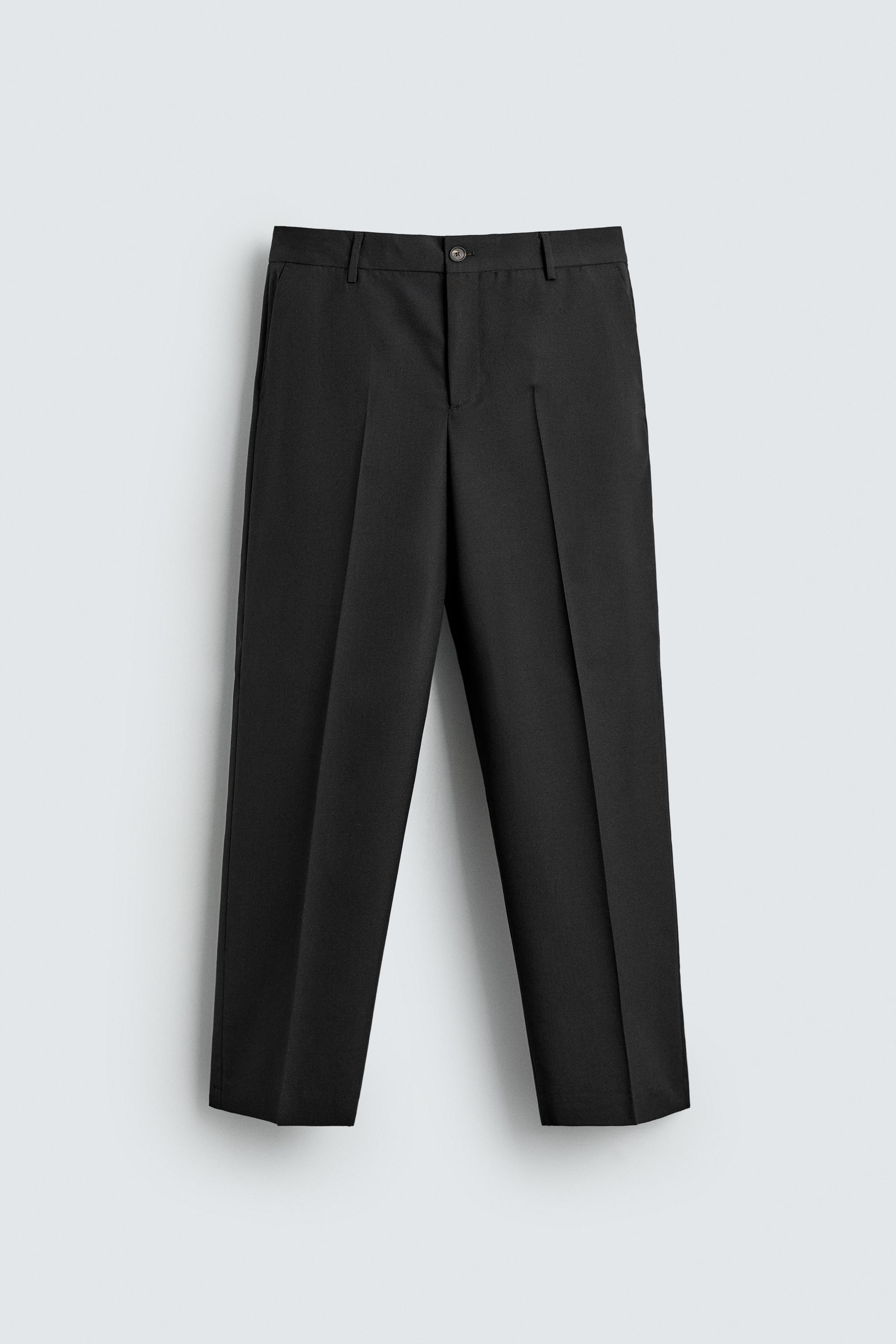 100% WOOL SUIT PANTS