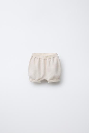 Zara KNIT BLOOMER - Ecru