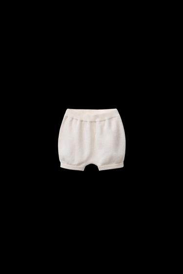 KNIT BLOOMERS - Ecru by Zara