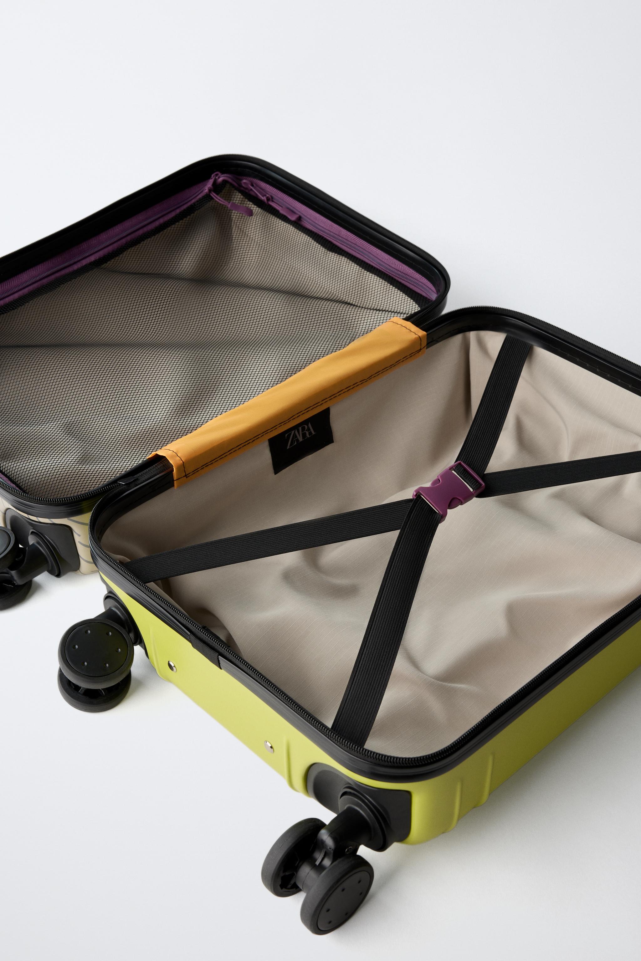 EXPLORER TRAVEL SUITCASE - Taupe Gray | ZARA United States