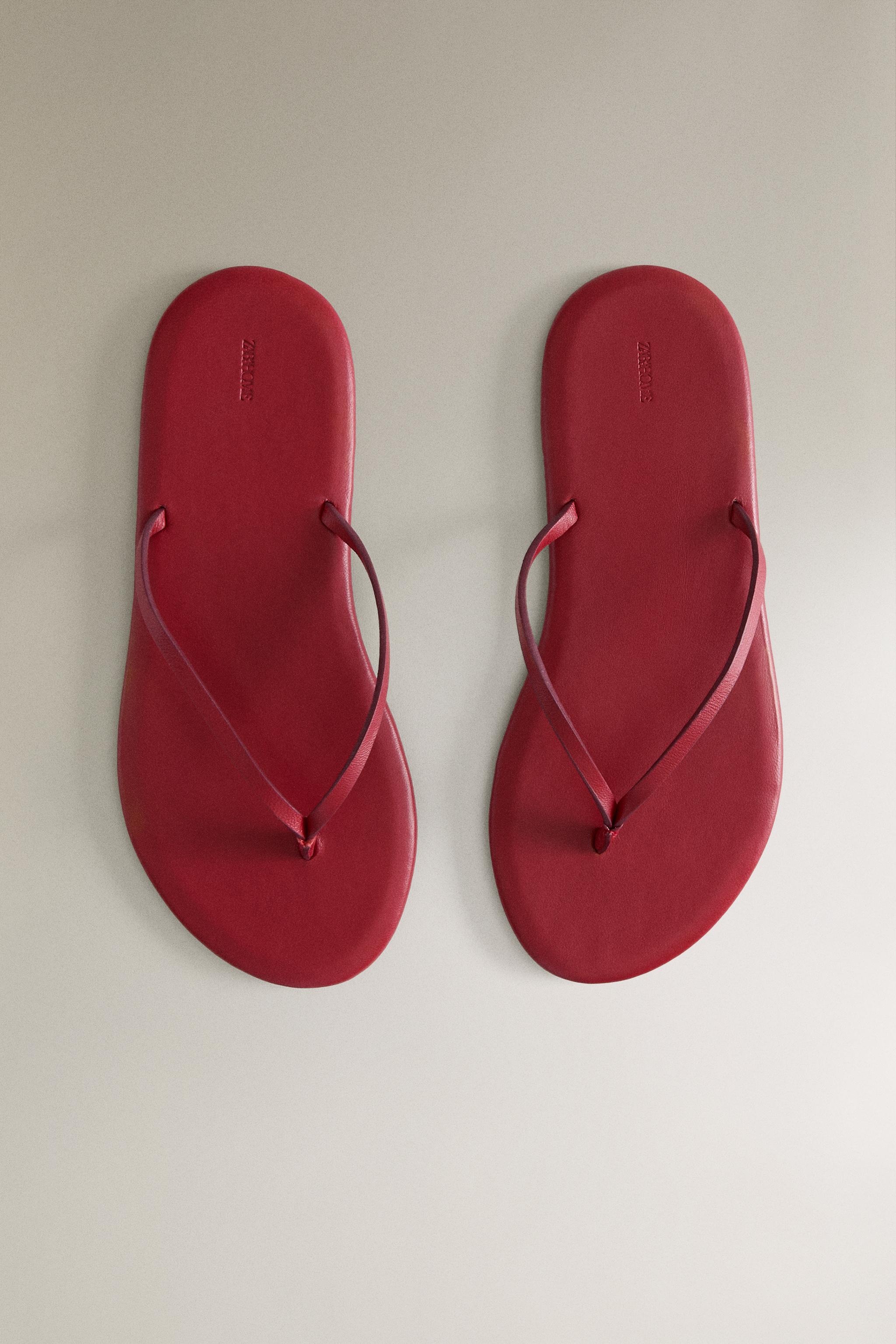 MINIMAL LEATHER SANDALS