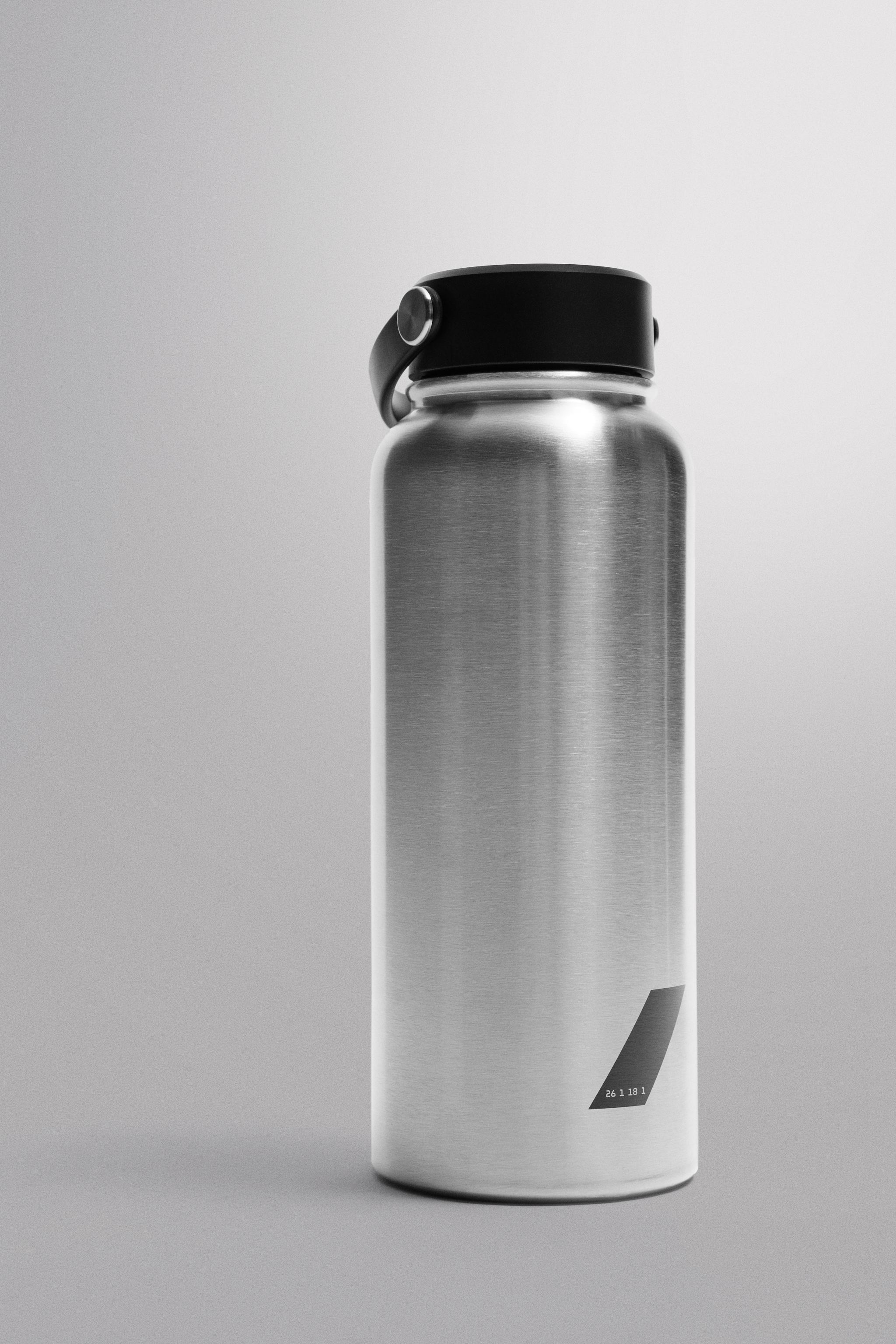Zara STAINLESS STEEL BOTTLE 1L — фото 2