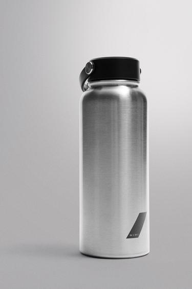 BOUTEILLE EN ACIER INOXYDABLE 1 L - Argent de Zara - Image 1