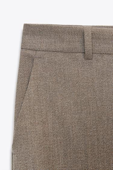 TROUSERS WITH FLAP POCKETS - Beige by Zara