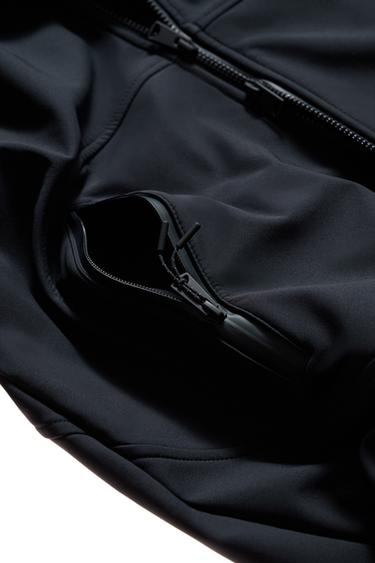 BLOUSON TECHNIQUE POLAIRE DÉPERLANT - Bleu marine foncé de Zara - Image 5