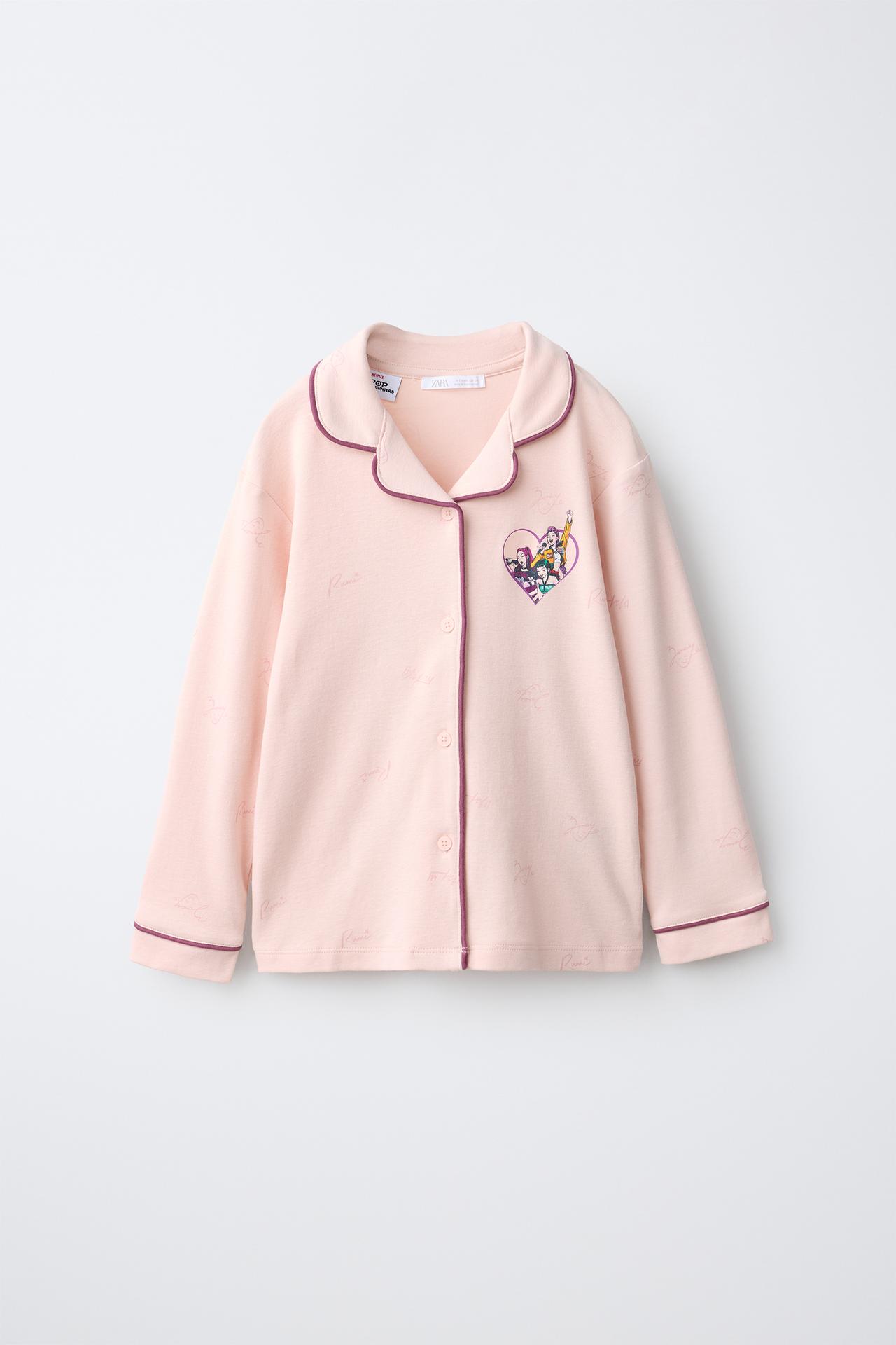 6-12 YEARS/ KPOP DEMON HUNTERS™ NETFLIX © PYJAMAS — Pale pink