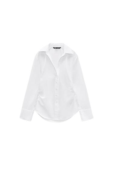 FITTED POPLIN SHIRT