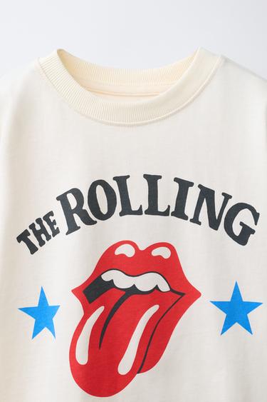 T-SHIRT IMPRIMÉ ROLLING STONES © - Écru de Zara - Image 2