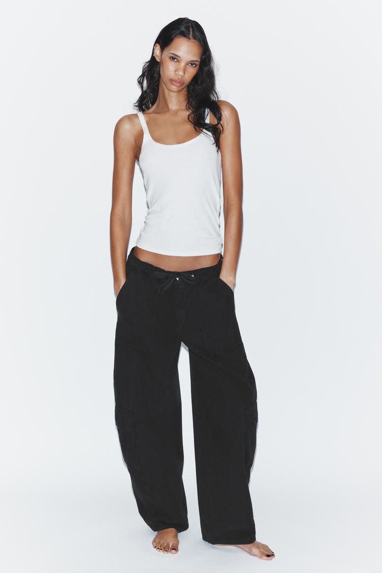 ZARA OVERSIZE CARGO PANTS