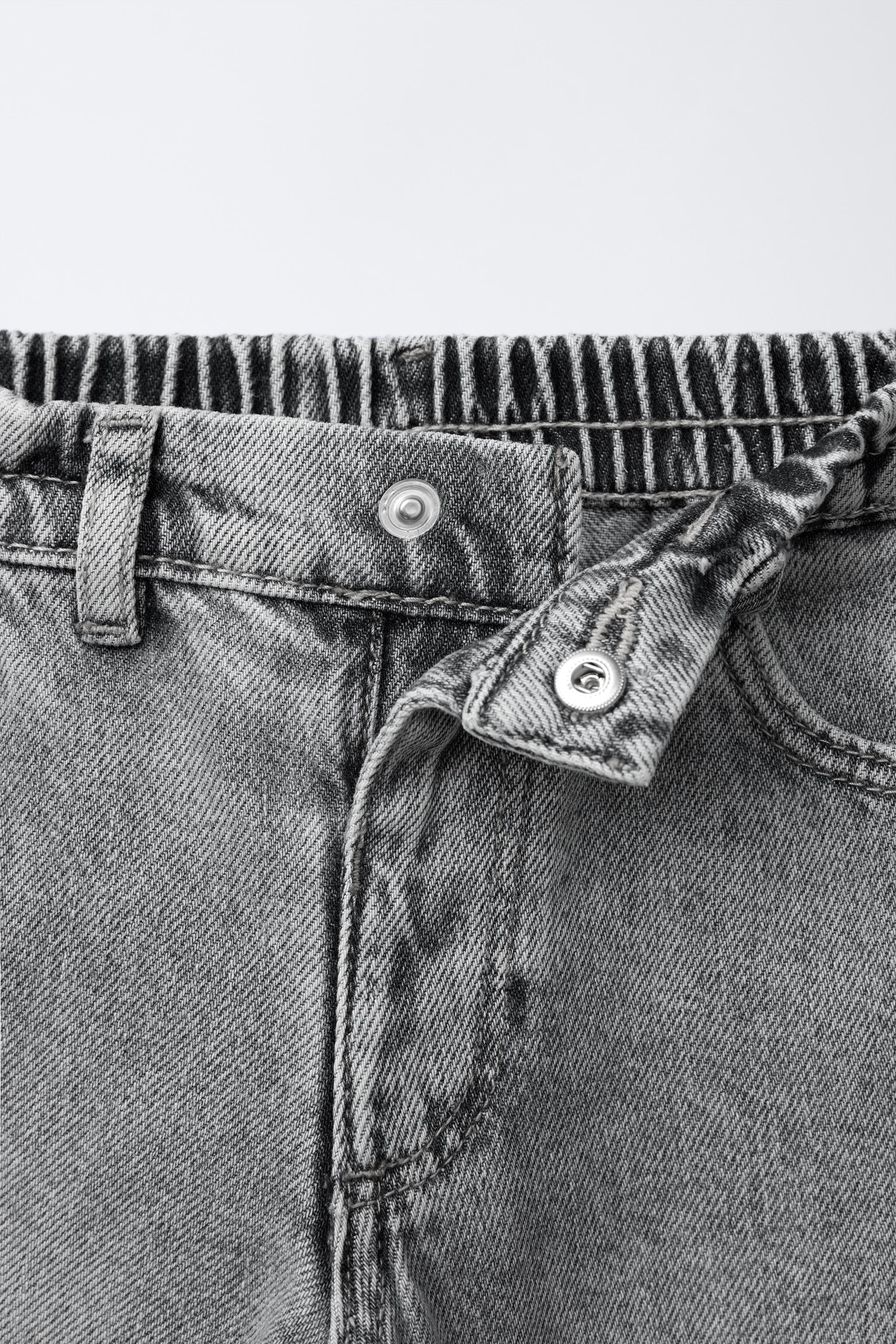 BAGGY DENIM PANTS - Mid-blue | ZARA United States