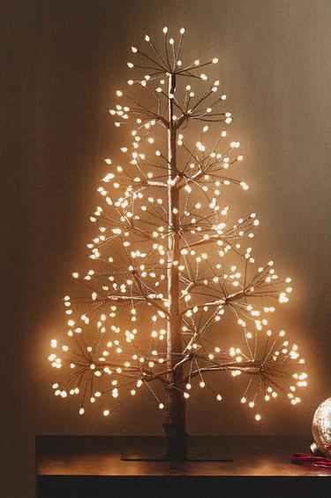 LED LIGHT CHRISTMAS TREE (50 CM) - Black by Zara - Image 7