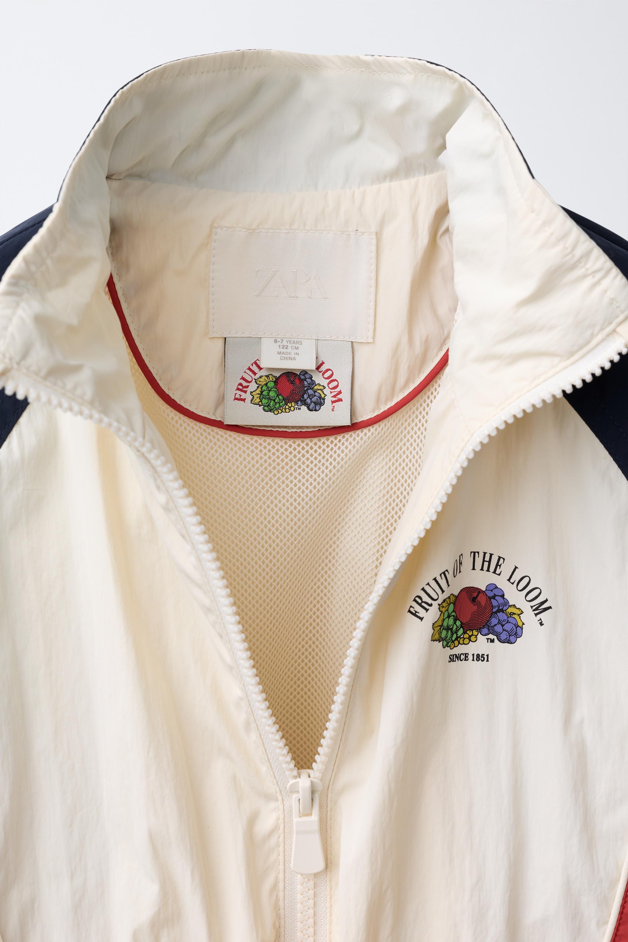 BLOUSON NYLON COLORBLOCK FRUIT OF THE LOOM™