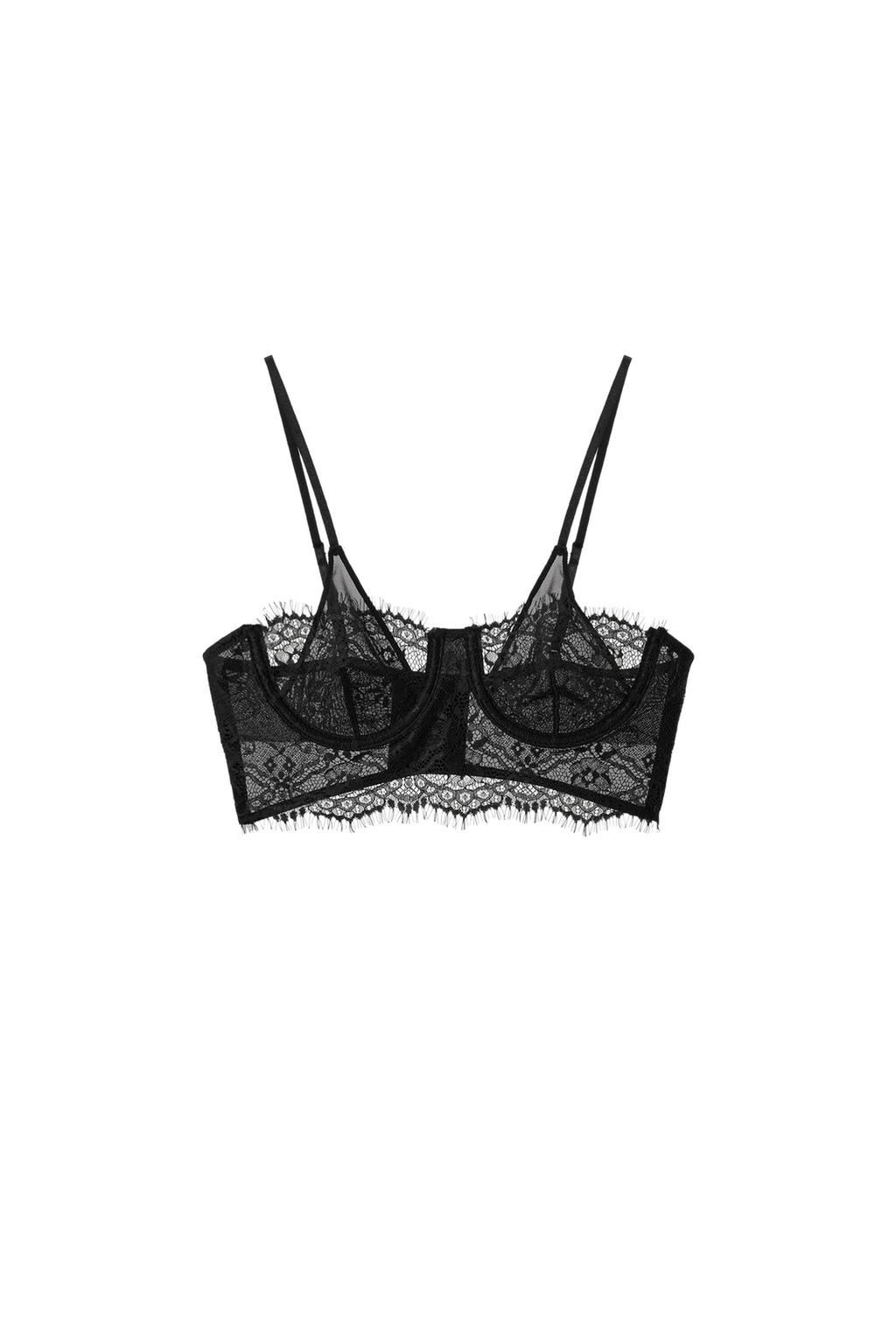 LACE UNDERWIRE BRA - image 3