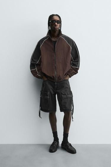 LIGHTWEIGHT TECHNICAL JACKET - Brown by Zara - Image 0