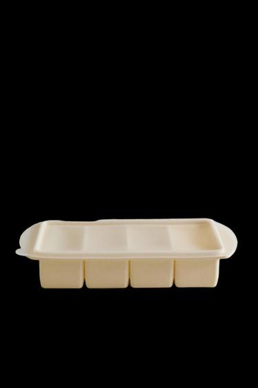 SILICONE CONTAINER WITH COMPARTMENTS - Cream by Zara