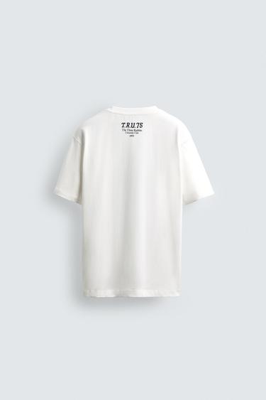 T-SHIRT À PIÈCE LAPIN - Blanc cassé de Zara - Image 6