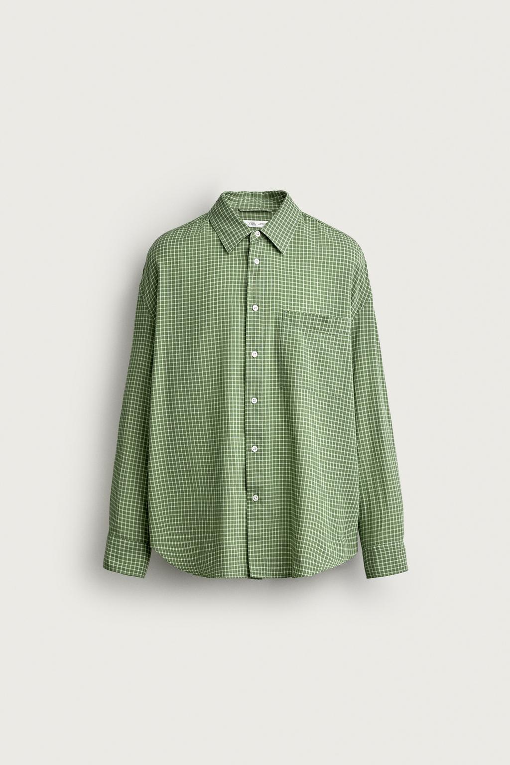 RELAXED FIT CHECK SHIRT