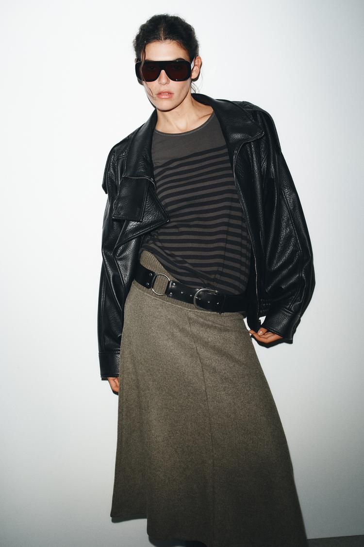 SOFT A-LINE SKIRT