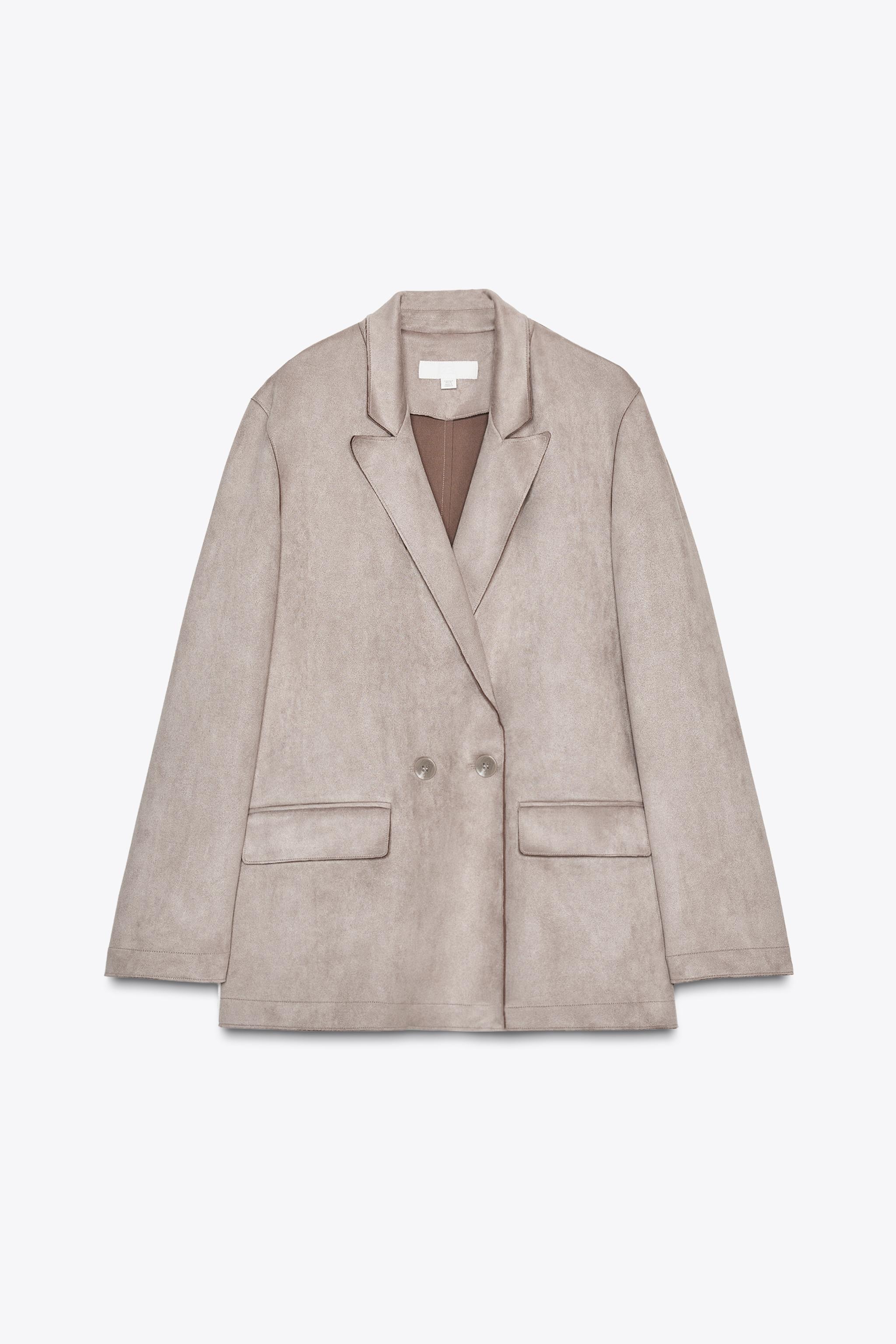 スエード調ブレザー - ブラウン | ZARA Japan / 日本