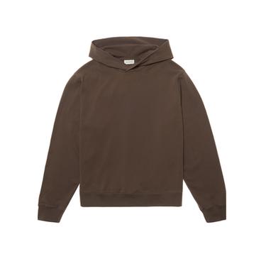 SUDADERA LAVADA CAPUCHA - Marrón de Zara