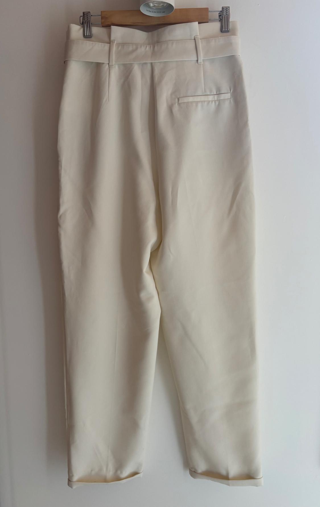 PAPERBAG TROUSERS WITH BELT - Image 4