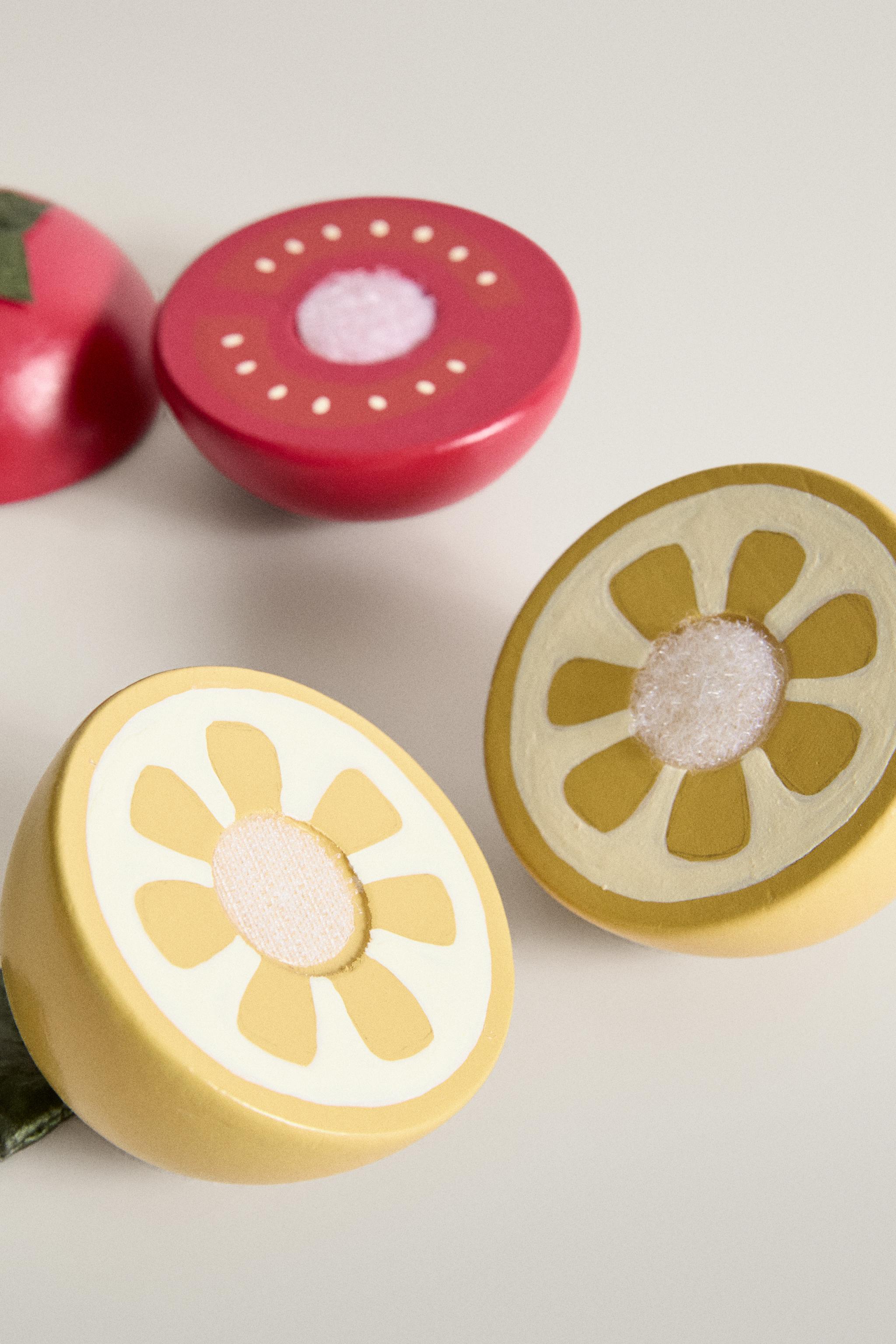 KIDS' FRUIT AND VEGETABLE TOY SET